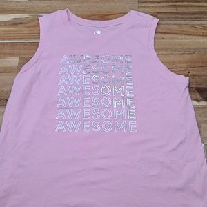 Girls "Awesome" Tank